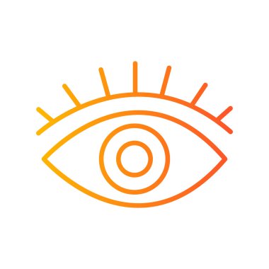 Eye icon modern vector illustration