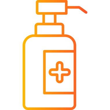 Sanitizer icon modern vector illustration