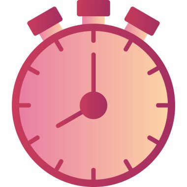 Sınırlı Zaman Web simgesi basit illüstrasyon