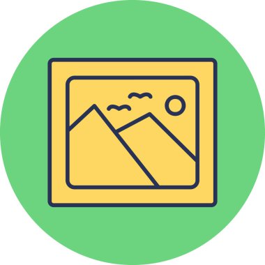 Modern b 'nin vektör illüstrasyonu simge çizgisi yok.