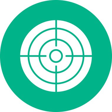 hedef simge vektör illüstrasyonu