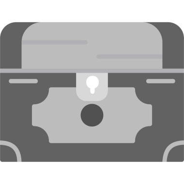 Cüzdan. Web simgesi basit tasarım