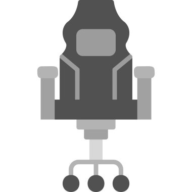 Oyun Sandalyesi ikonu vektör illüstrasyonu