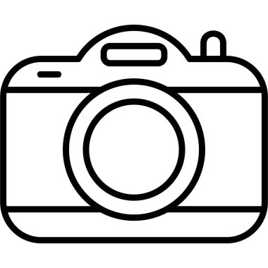 kamera web simgesi basit illüstrasyon