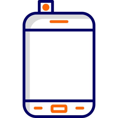 akıllı telefon simgesi vektör illüstrasyonu
