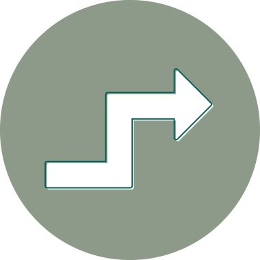 Projeniz için yön ok simgesi