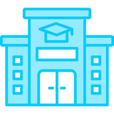 Eğitim simgesi vektör illüstrasyonu