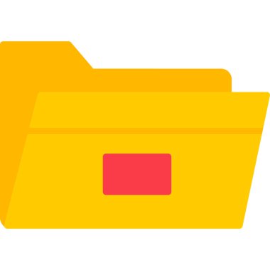 folder icon, web simple illustration