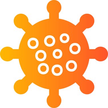 Virus icon modern vector illustration 