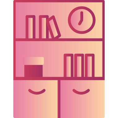 Kitap. Web simgesi vektör illüstrasyonu