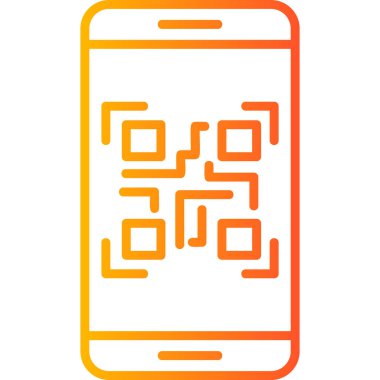 akıllı telefon simgesi vektör illüstrasyonu