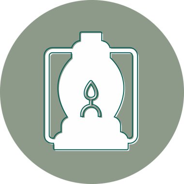 Fener modern simgesi, vektör illüstrasyonu