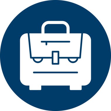 Portföy. Web simgesi basit illüstrasyon