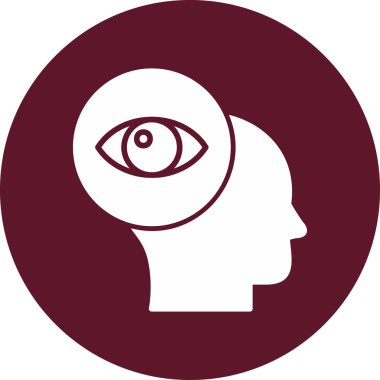 Vision icon modern vector illustration