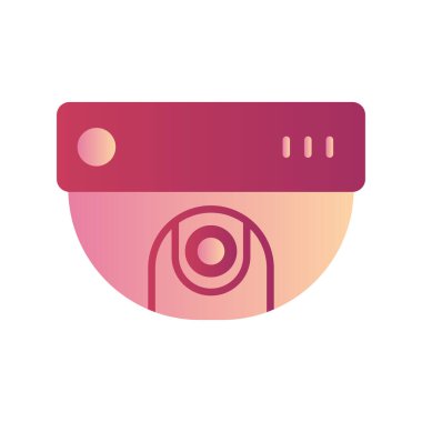 cctv modern simgesinin vektör illüstrasyonu