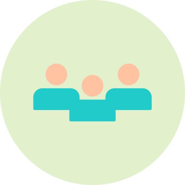 İnsan simgesinin vektör illüstrasyonu