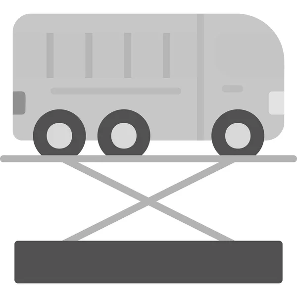 Bus Jack Icône Moderne Illustration Vectorielle — Image vectorielle
