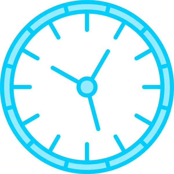 Hora Del Reloj Ilustración Digital Del Dispositivo Del Teléfono Inteligente — Archivo Imágenes Vectoriales
