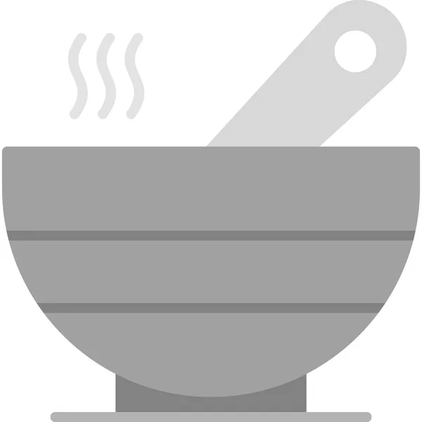 Cozinhar Ícone Web Ilustração Simples — Vetor de Stock