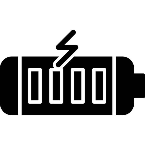 Zasilanie Pełna Moc Baterii — Wektor stockowy