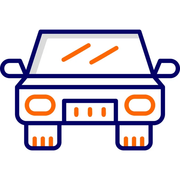 Coche Icono Moderno Ilustración Vectorial — Archivo Imágenes Vectoriales