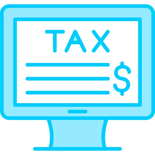 税平面向量图标 — 图库矢量图片