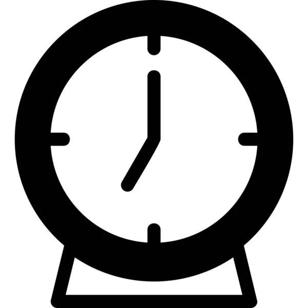 Годинник Цифрова Ілюстрація Пристрою Смартфона — стоковий вектор
