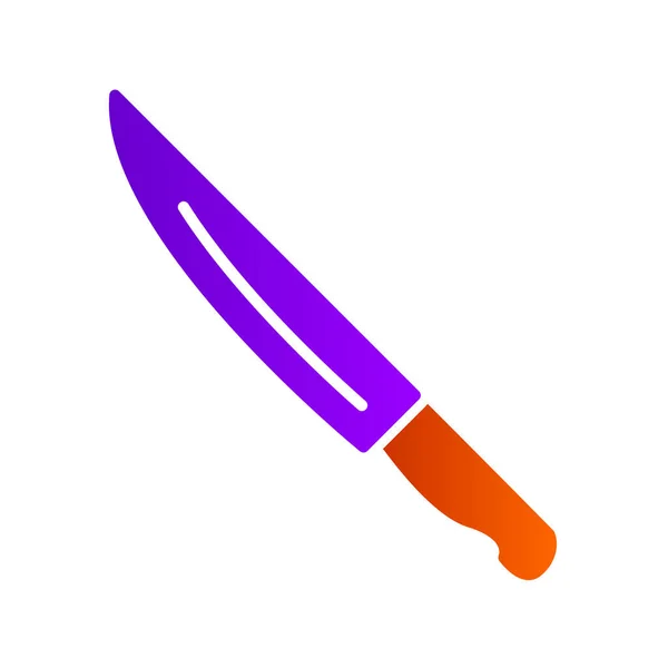 Messer Symbol Vektor Illustration — Stockvektor