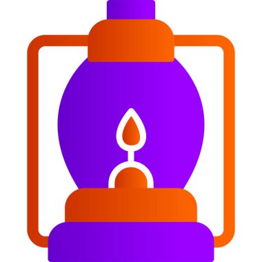 Fener modern simgesi, vektör illüstrasyonu