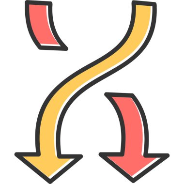 Web simgesini tazele, karıştır basit illüstrasyon