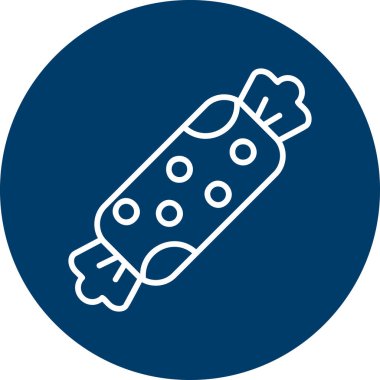 tatlı şeker ikonu vektör illüstrasyonu