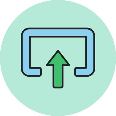 Simge olarak imzala. vektör illüstrasyonu