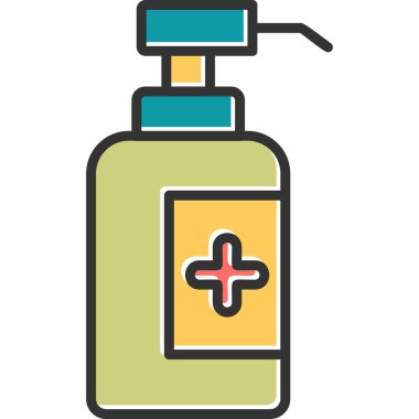 Sanitizer icon modern vector illustration