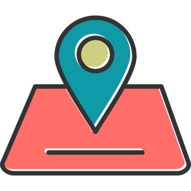 Yer tutucu. Web simgesi basit illüstrasyon