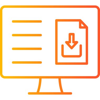 Simge vektör illüstrasyonu indir