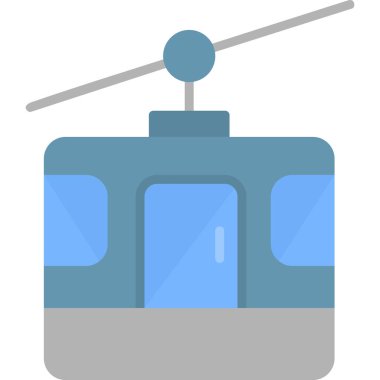 Tren istasyonu. Basit resimleme