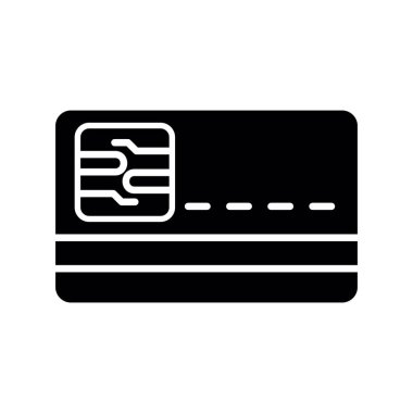 credit card simple vector icon