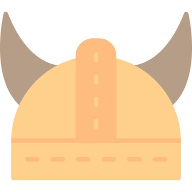 Miğfer. Web simgesi basit illüstrasyon 