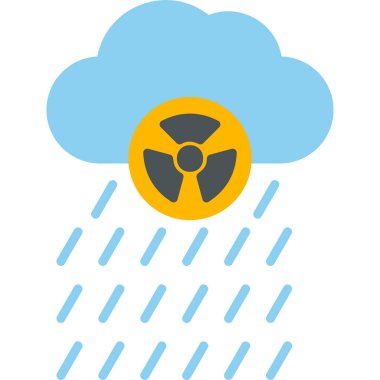 Bulut. Web simgesi basit illüstrasyon