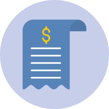 Ben Bill. Web simgesi basit illüstrasyon