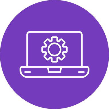 seo modern simgesinin vektör illüstrasyonu