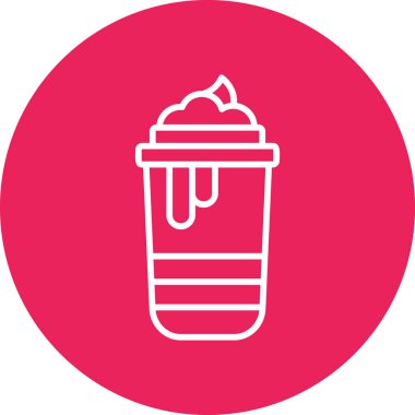 Gıda simgesinin vektör illüstrasyonu