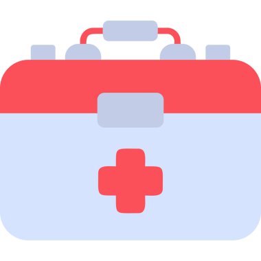 ilk yardım kiti vektör simgesi