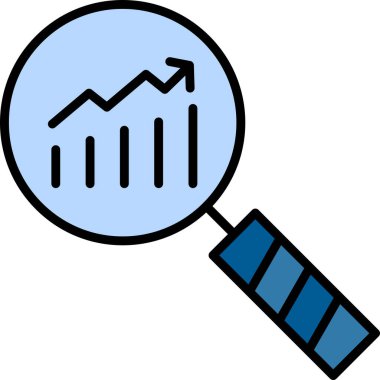 Ağ için büyüteç loupe simgesi 