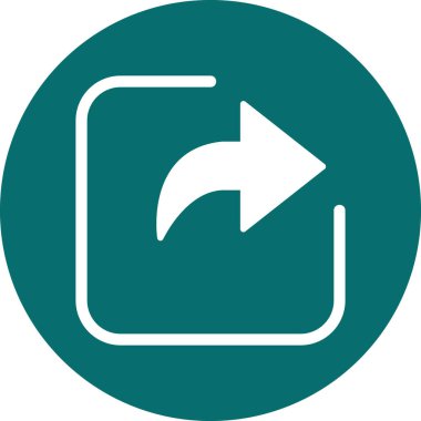 ok simgesinin vektör illüstrasyonu