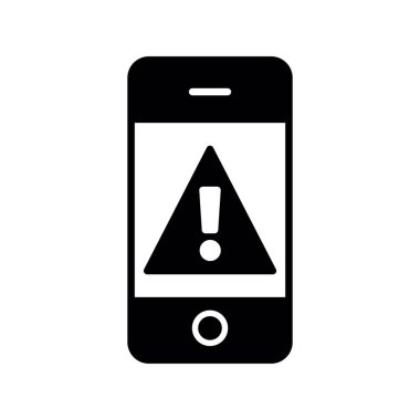 akıllı telefon simgesi vektör illüstrasyonu