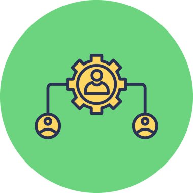 seo modern simgesinin vektör illüstrasyonu