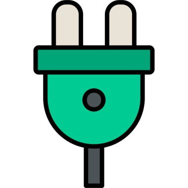 Fiş. Web simgesi basit illüstrasyon