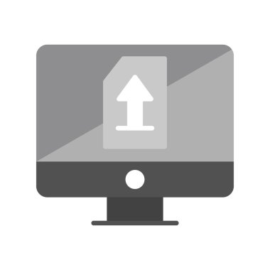 upload File simple illustration icon