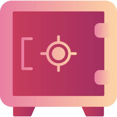 Dolap. Web simgesi basit illüstrasyon